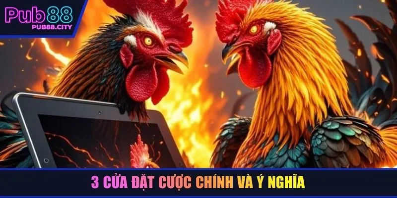 3 cửa đặt cược chính và ý nghĩa